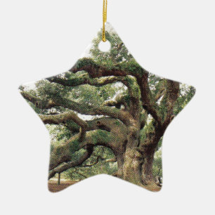 Angel Oak Tree 1000 jaar oud Keramisch Ornament