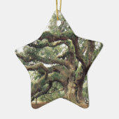 Angel Oak Tree 1000 jaar oud Keramisch Ornament (Links)