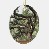 Angel Oak Tree 1000 jaar oud Keramisch Ornament (Rechts)