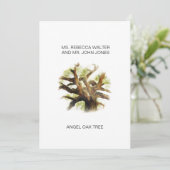 Angel Oak Tree - Charleston Feestdagenkaart (Staand voorkant)