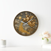 Angel of Abundance Prosperity & Wealth Gift Grote Klok (Huis)