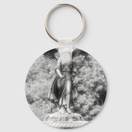 Angel of Central Park NYC. Sleutelhanger