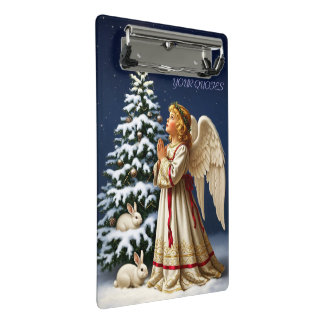Angel of Christmas Night – Classical Holiday  Mini Klembord
