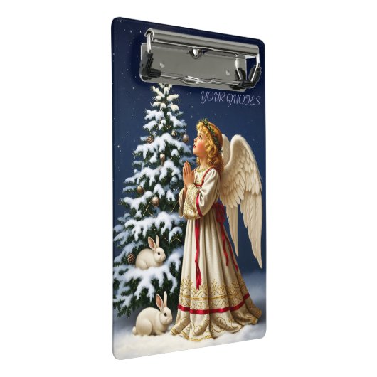 Angel of Christmas Night – Classical Holiday  Mini Klembord (Schuin)