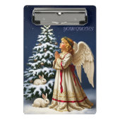 Angel of Christmas Night – Classical Holiday  Mini Klembord (Voorkant)