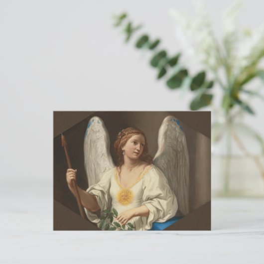 Angel of CORD0881 Elisabetta Sirani Briefkaart (Staand voorkant)