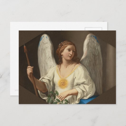 Angel of CORD0881 Elisabetta Sirani Briefkaart (Voorkant / Achterkant)