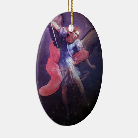 Angel of Courage Keramisch Ornament (Rechts)