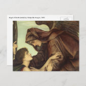 Angel of Death by Evelyn De Morgan Briefkaart (Voorkant / Achterkant)