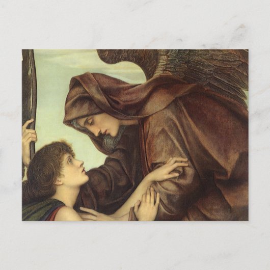 Angel of Death by Evelyn De Morgan Briefkaart (Voorkant)