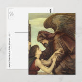 Angel of Death by Evelyn De Morgan Briefkaart (Voorkant / Achterkant)
