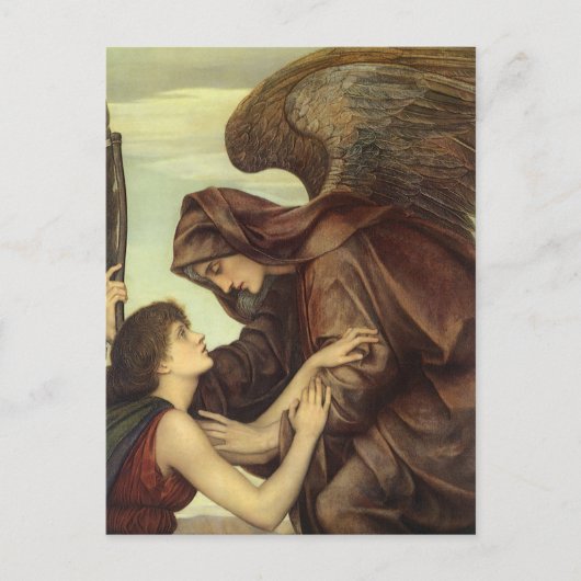Angel of Death by Evelyn De Morgan Briefkaart (Voorkant)