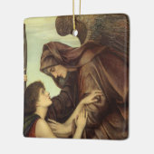 Angel of Death by Evelyn De Morgan Keramisch Ornament (Links)