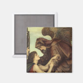 Angel of Death by Evelyn De Morgan Magneet (Voorkant / Achterkant)
