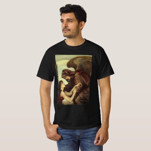 Angel of Death by Evelyn De Morgan T-shirt (Voorkant volledig)