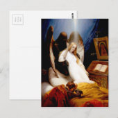 Angel of Death by Horace Vernet (1851) Briefkaart (Voorkant / Achterkant)