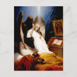 Angel of Death by Horace Vernet (1851) Briefkaart