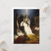 Angel of Death (Going to Heaven) (Horace Vernet) Kaart (Voorkant / Achterkant in situ)