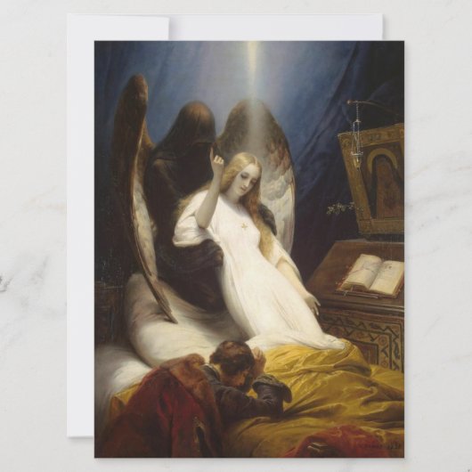 Angel of Death (Going to Heaven) (Horace Vernet) Kaart (Voorkant)