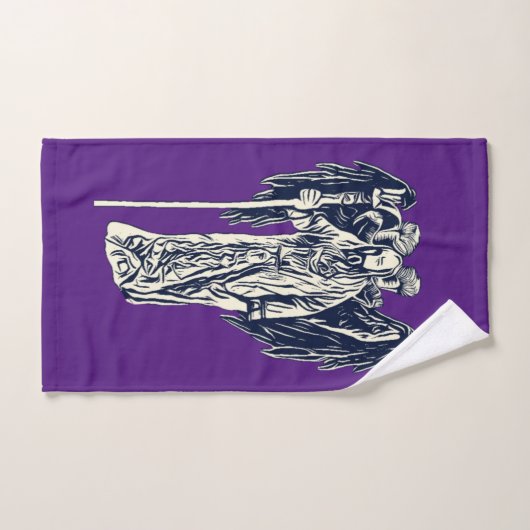 Angel of Demon Bad Handdoek (Handdoek)