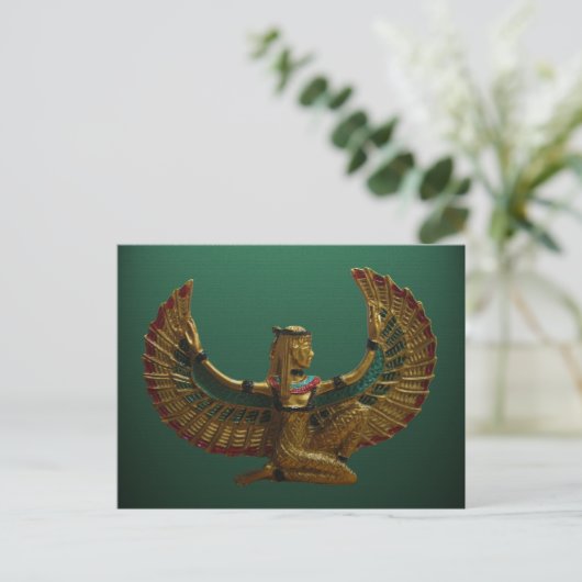 Angel of Egypt Briefkaart (Staand voorkant)