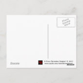 Angel of Egypt Briefkaart (Achterkant)