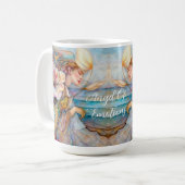 Angel of Emotion Turquoise Mok (Voorkant links)