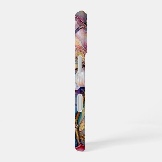 Angel of Emotions Serene  iPhone 16 Hoesje (Rechterkant)