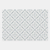 Angel of Faith, Blue Ombre Lace, Gemstone Pattern Inpakpapier Vel (Voorkant 3)