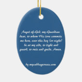 Angel of God Ornament (Achterkant)
