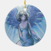 Angel of Grace Keramisch Ornament (Achterkant)