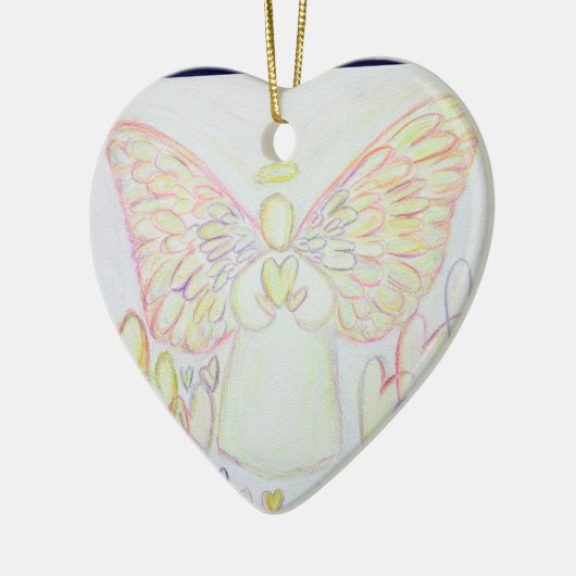 Angel of Hearts Art Pendant Ornament (Links)