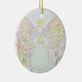Angel of Hearts Holiday Pendant Ornament (Rechts)
