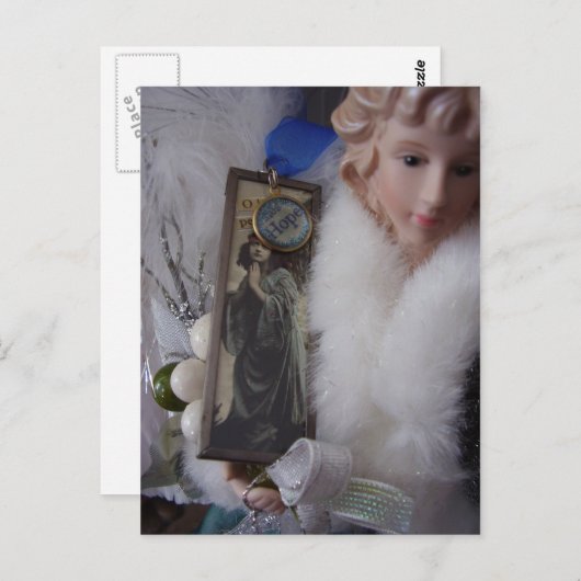 Angel of Hope briefkaart (Voorkant / Achterkant)