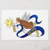 "Angel of Hope" Briefpapier (Voorkant)