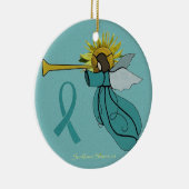 Angel of Hope kerst Keramisch Ornament (Rechts)