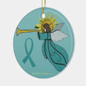 Angel of Hope kerst Keramisch Ornament (Links)