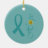 Angel of Hope kerst Keramisch Ornament (Achterkant)