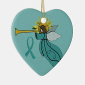 Angel of Hope kerst Keramisch Ornament (Rechts)