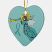 Angel of Hope kerst Keramisch Ornament (Links)