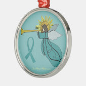 Angel of Hope kerst Metalen Ornament (Links)