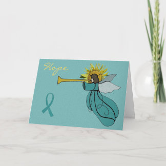 Angel of Hope Kerstboom Kaart