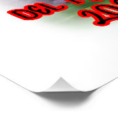 Angel of Independence playing Soccer on a  Perfect Poster (Hoek)