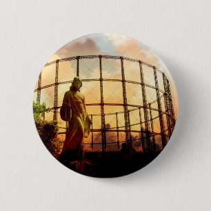 Angel of Kensal Green Ronde Button 5,7 Cm