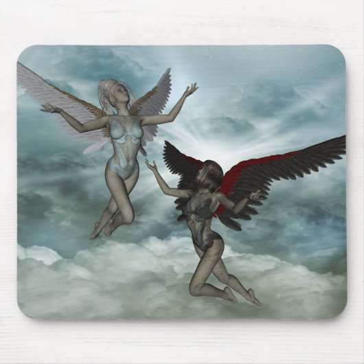 Angel of Light en Darkness Muismat (Voorkant)