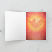 Angel of Light Kerstmis "PEACE ON AARTH" Kaart (Binnen)