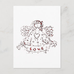 Angel of Love Briefkaart