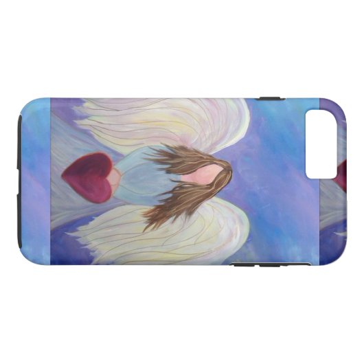 Angel of Love Case-Mate iPhone Case (Achterkant (Horizontaal))