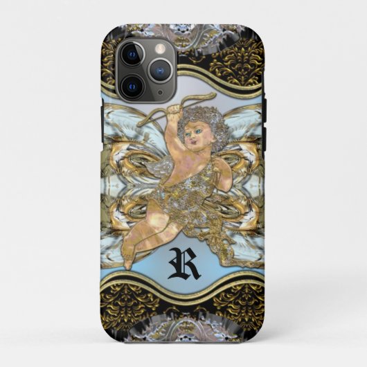Angel of Love Monogram Delight Case-Mate iPhone Case (Achterkant)