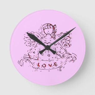 Angel of Love Ronde Klok